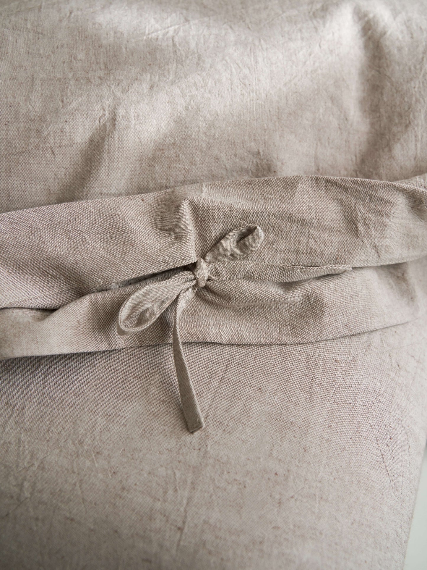Latte Linen Bedding Set