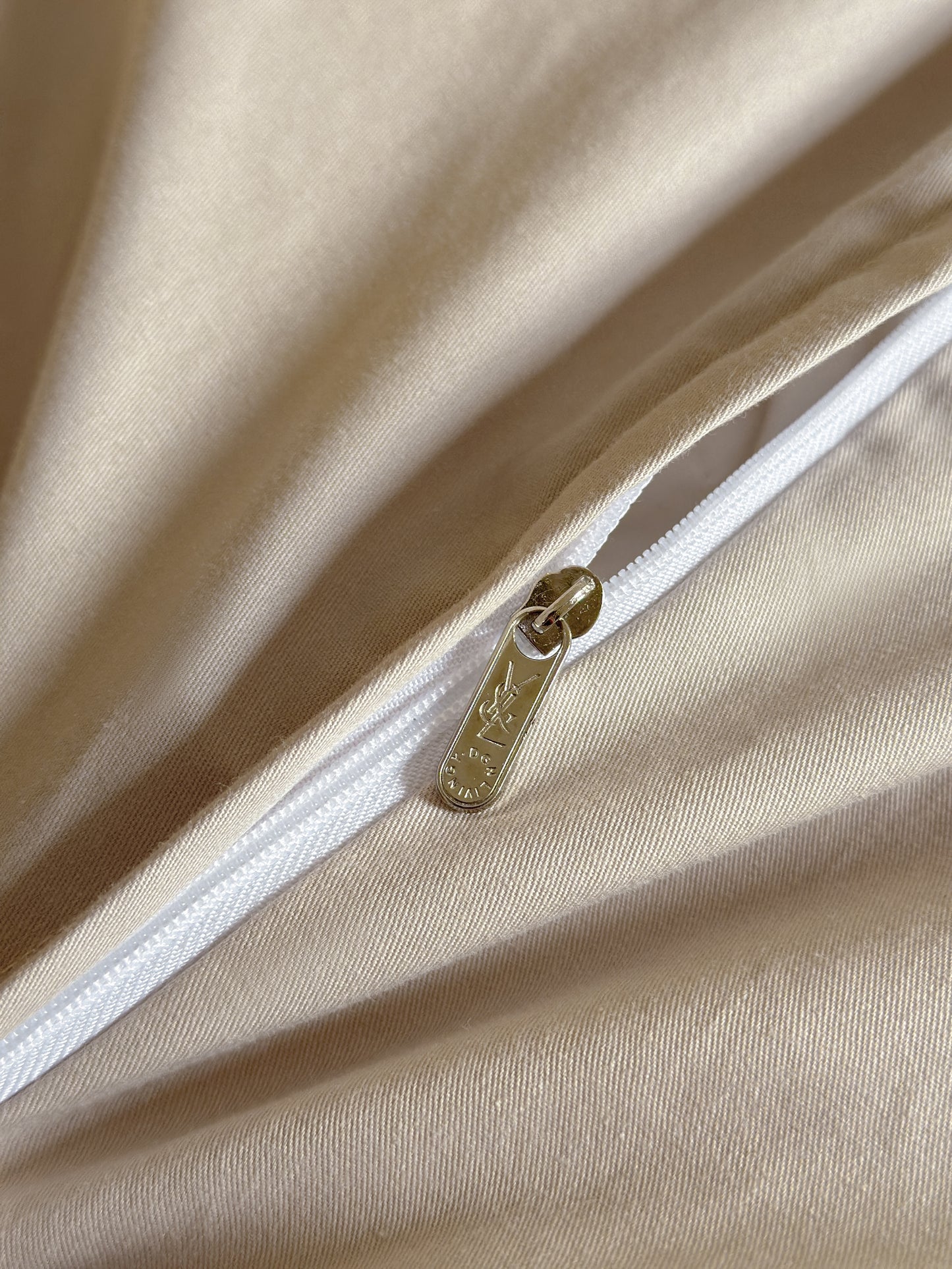 Beige Floret Bedding Set