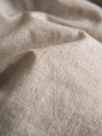 Latte Linen Bedding Set
