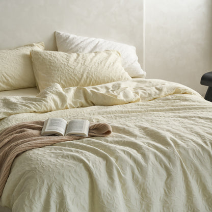 Light Yellow Bedding Set