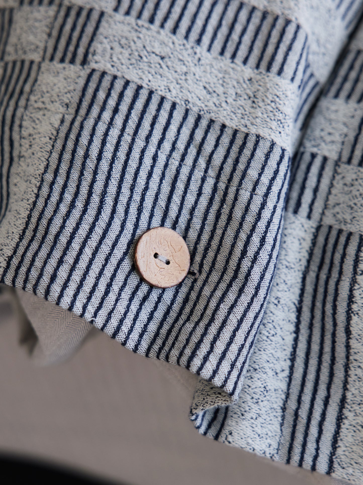 Grey Geometry Bedding Set