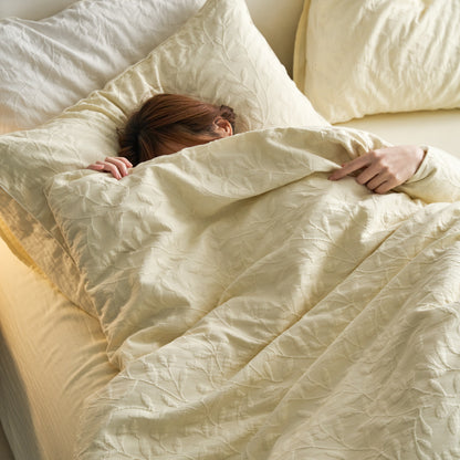 Light Yellow Bedding Set